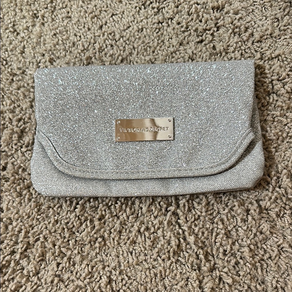 Victoria's Secret Silver Clutch Bag